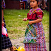 Young girl and her inflatable teletubbie, Guatemala (2)