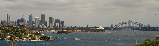 Sydney Harbor View from Rosebay