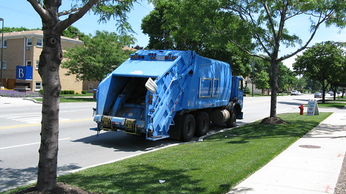 City of Chicago Department of Streets and Sanition Autocar heavy duty garbage truck. River Grove Illinois. June 2010. by Eddie from Chicago