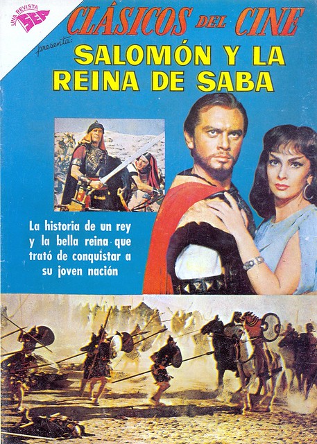 clasicos del cine - salomòn y la reina de saba - 1960