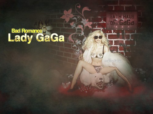 Lady GaGa monster ball Bad Romance version1'wallpaper'