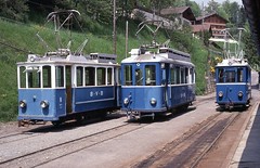 Trams de Gryon à Villars (ligne disparue) Suisse