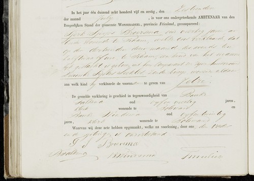 Broersma Jetze Birth Record 13 Jul 1865 in Piaam