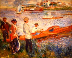 Oarsmen at Chatou by Renoir