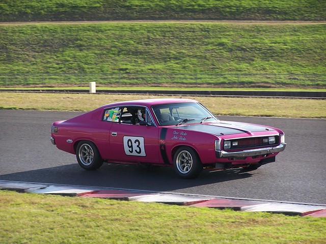 Valiant Charger at HSRCA's Historic race meeting at Sydney's Eastern Creek