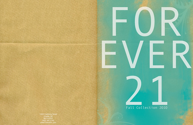 Forever 21 Catalog Cover