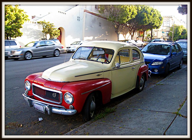 Vintage Volvo Oak St San Francisco If I ever needed a car this would be 