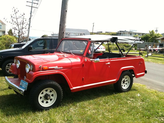 Spotted this Jeepster Commando in Montauk WANT Sent from my stoopid iPhone