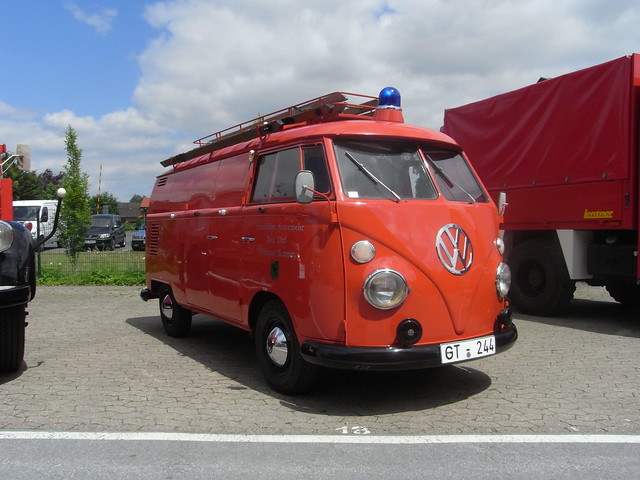 VW Transporter T1 TSFT T rbeschriftung Freiwillige Feuerwehr Amt Verl 