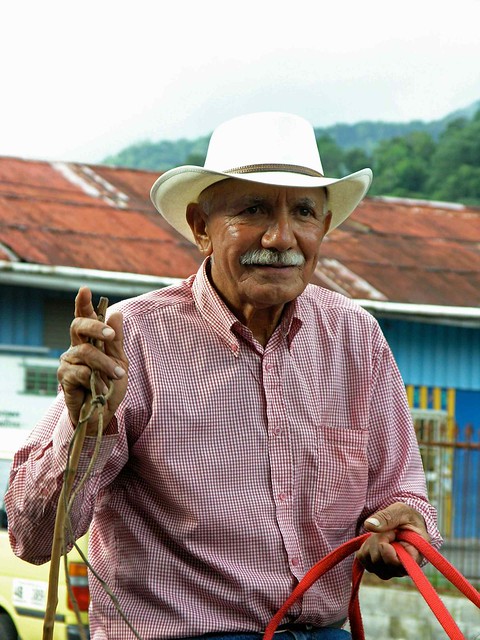 Older cowboy - Vaquero; Boquete, Panamá