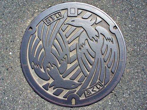 Fukui city manhole cover（福井県福井市のマンホール）