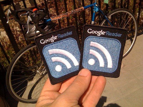 New achievement unlocked: "Acquire @googlereader badges"