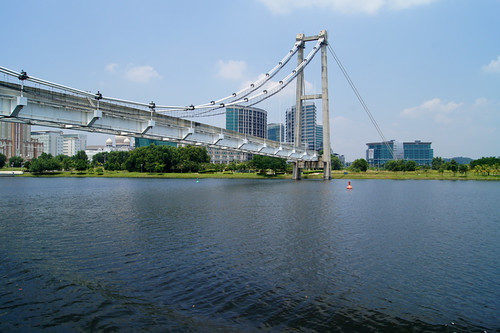 Unfinished bridge in Putrajaya, Malaysia