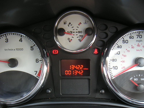 Peugeot 207 dashboard