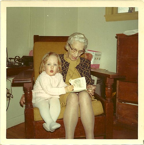 Me & Grandma R circa 1972
