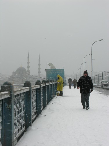 Snow in Istanbul