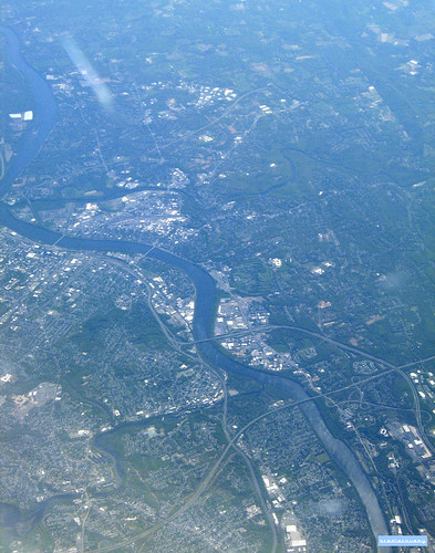 North American city, aerial photograph