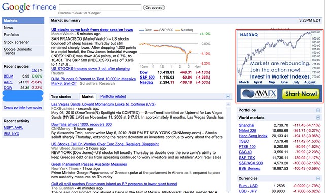 forex quotes google finance