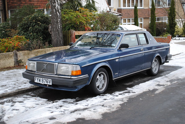 Volvo 262C Coupe version of the 240 is a rare sight in the UK