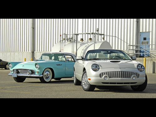 50th Anniversary of Ford Thunderbird by rockymtc