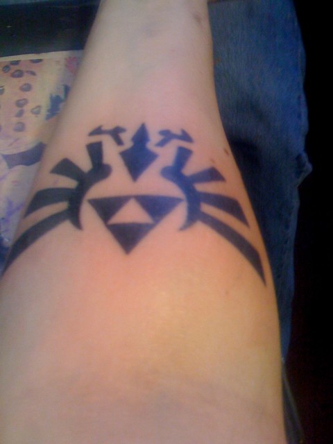 Fresh Triforce Tattoo