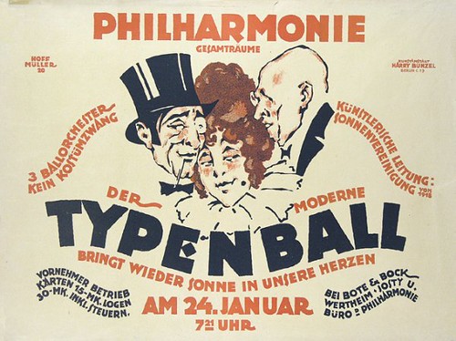 The modern Typenball (c.1920) by Susanlenox