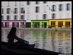 Canal Saint Martin - Bassin de la Villette  Paris