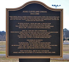 Oakville AL ~ Jesse Owens Memorial Museum & Park
