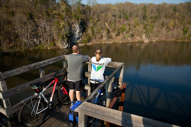 Many of our 500 miles of trails are multi-use for hiking, biking and horseback riding like those at New River Trail State Park