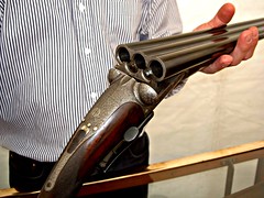 Unique Triple Barrelled John Dickson Shotgun
