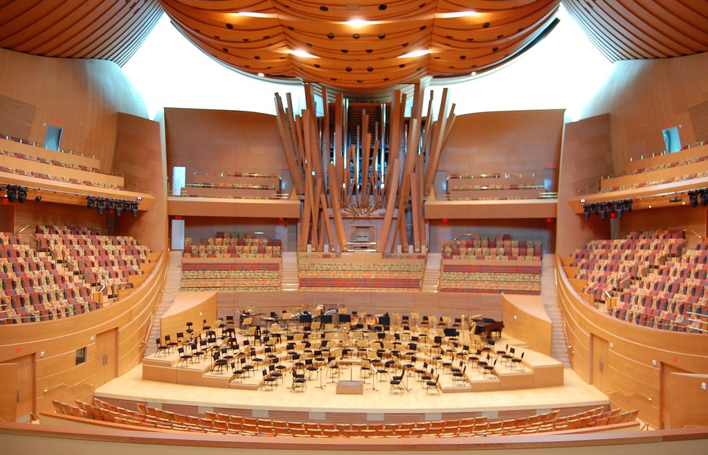 Walt Disney Concert Hall, Los Angeles (Inside)