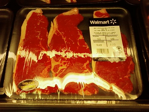 Meat from Walmart
