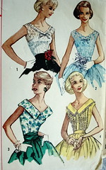 Vintage blouse pattern