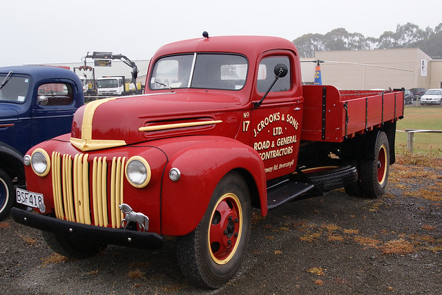 1946 Ford Jailbar Truck A Classic Car Truck and Tractor day was held at 