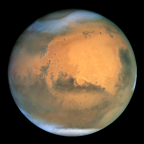 Mars, photo de la NASA