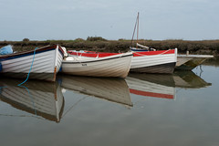 Boats near Sheringham