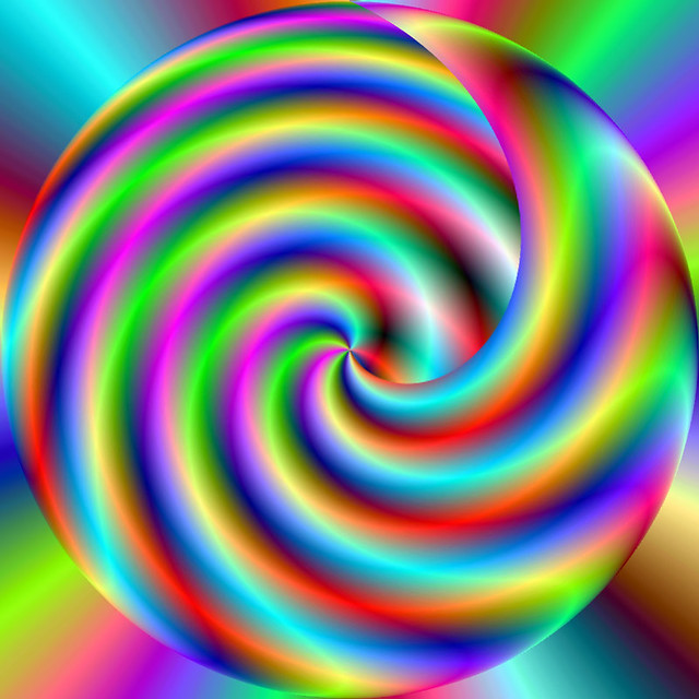 Psychedelic spiral
