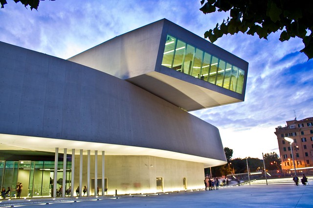 The MAXXI - Museum of Contemporary Art of the XXI Century