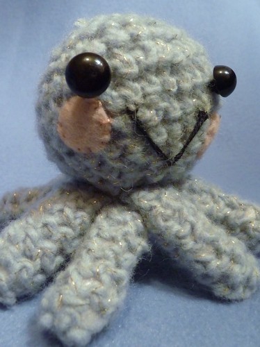 Baby octopus crochet amigurumi by EnglishGirlAbroad