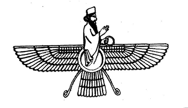 VOFN06 - The Faravahar or Farohar, the winged symbol of t… | Flickr