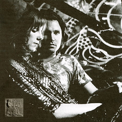 Pamela Courson & Jim Morrison apotheosized as Persephone & Dionysos
