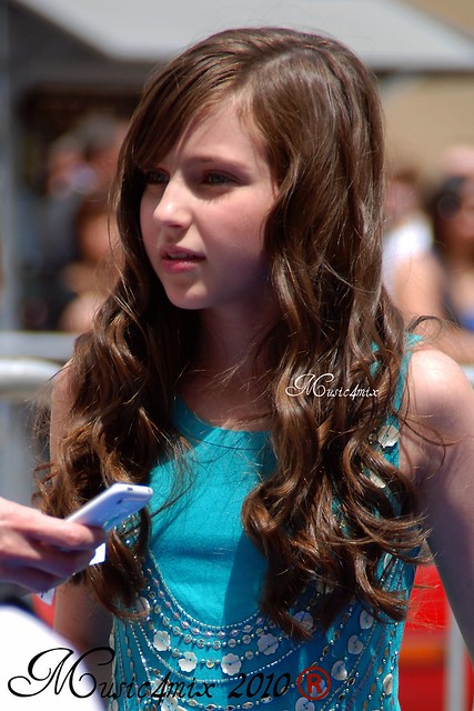 Actress Ryan Newman At the world premiere of the movie Oceans April 17 