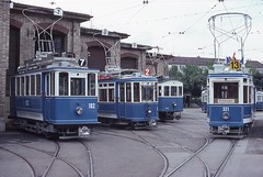 Trams de Zurich (Suisse)
