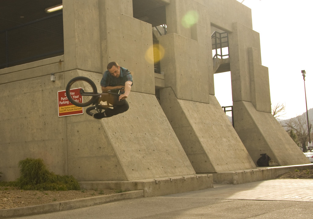 Brent Webb Wall ride to table in Penticton BC for oh so visual