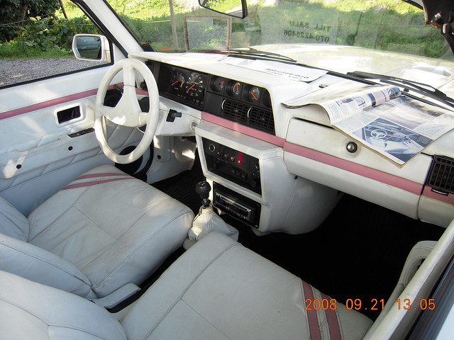 Custom volvo 240 cab interior From the 80s