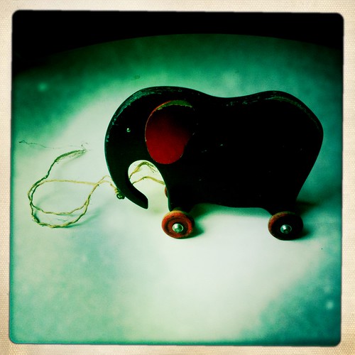 The old toy elephant