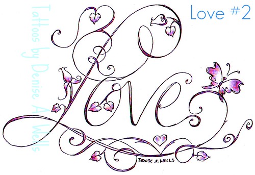Love Lace Tattoo design by Denise A Wells Flickr Photo Sharing