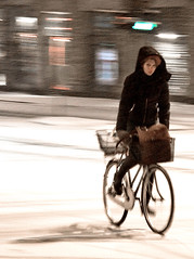 Copenhagen Snow Glance - Cycling in Winter in Copenhagen