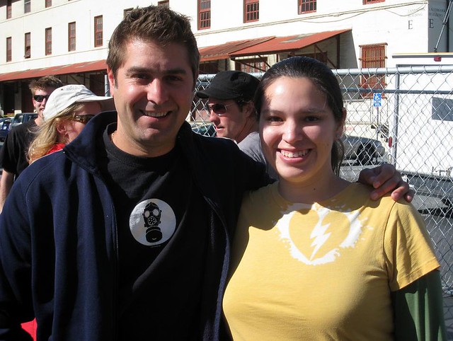 Tory Belleci and I He looked at me and smiled my heart just melted