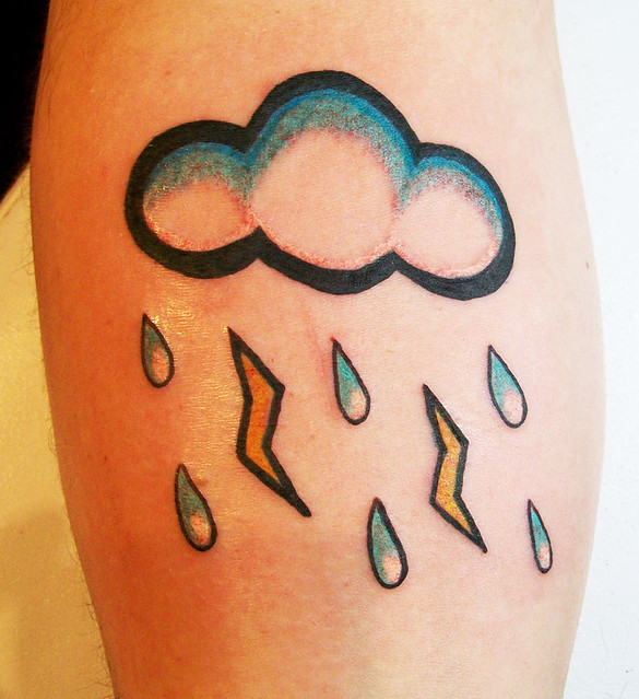 cartoon cloud tattoo wwwcraigyleecom copyright craigy lee